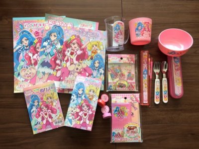 2020年にセリアで購入したプリキュアグッズ
